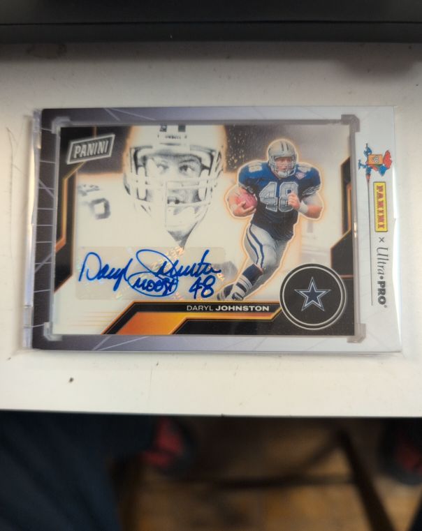 2023 Panini Daryl Johnston Autograph — front
