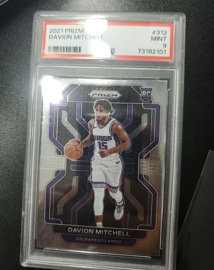 2021 Panini Prizm #312 Davion Mitchell — front