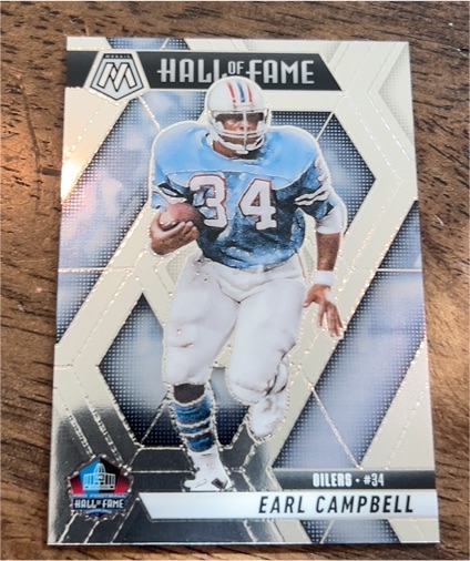 2025 Panini Mosaic #294 Earl Campbell — front