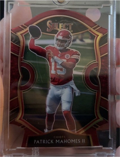 2020 Panini Select Concourse #2 Patrick Mahomes II — front