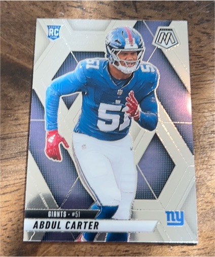 2025 Panini Mosaic #317 Abdul Carter — front