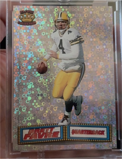 1994 Pacific Crown Collection Marquee Prisms #12 Brett Favre — front