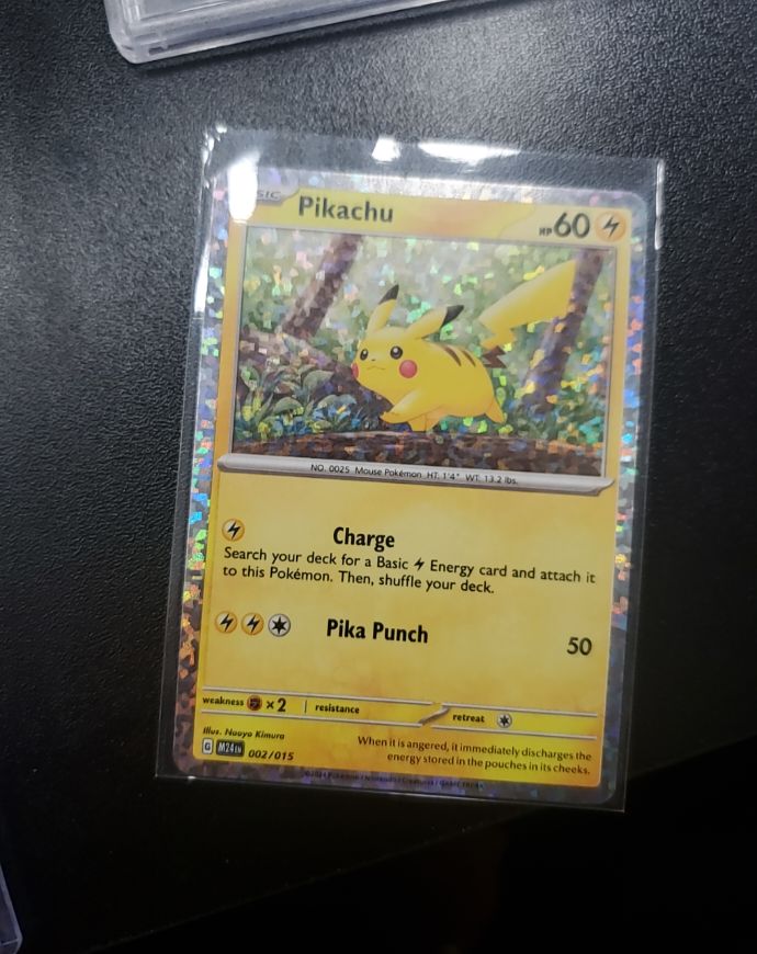 2025 McDonald's Pokémon Dragon Discovery #002 Pikachu — front