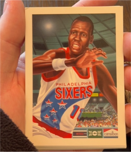 1991 NBA Hoops #522 Manute Bol — front