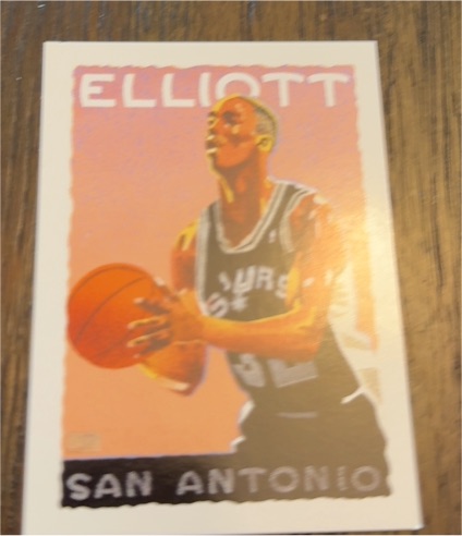 1991-92 NBA Hoops #526 Sean Elliott — front