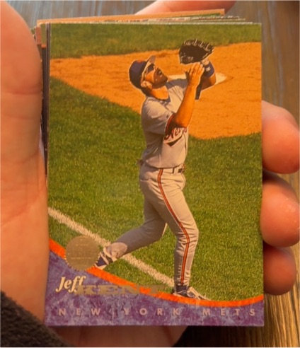 1994 Leaf #112 Jeff Kent — front