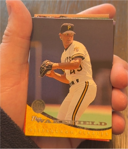 1994 Leaf #155 Tim Wakefield — front