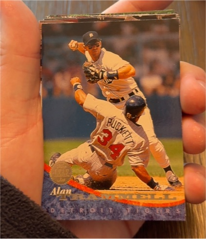 1994 Leaf #120 Alan Trammell — front