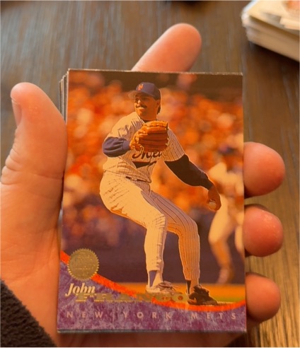 1993 Leaf John Franco New York Mets — front