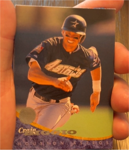 1994 Leaf #236 Craig Biggio — front