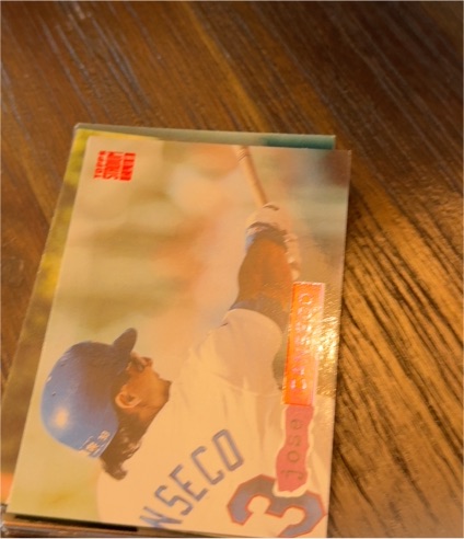 1994 Topps Stadium Club #161 Jose Canseco — front