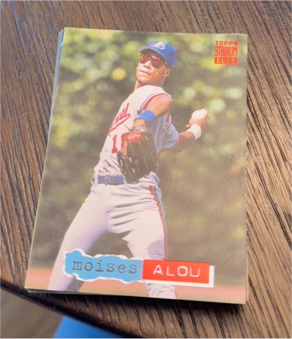 1994 Topps Stadium Club #141 Moises Alou — front