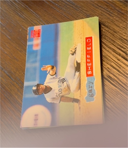 1994 Topps Stadium Club #4 Gary Sheffield — front