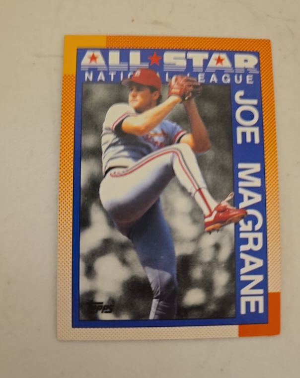 1990 Topps #406 Joe Magrane — front