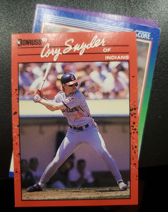 1990 Donruss #272 Cory Snyder — front