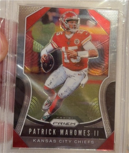 2019 Panini Prizm #210 Patrick Mahomes II — front