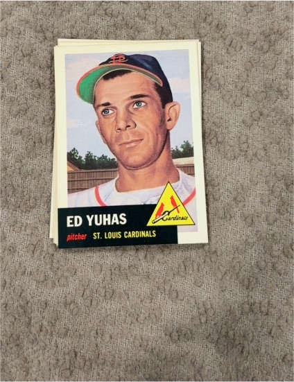1953 Topps #70 Ed Yuhas — front