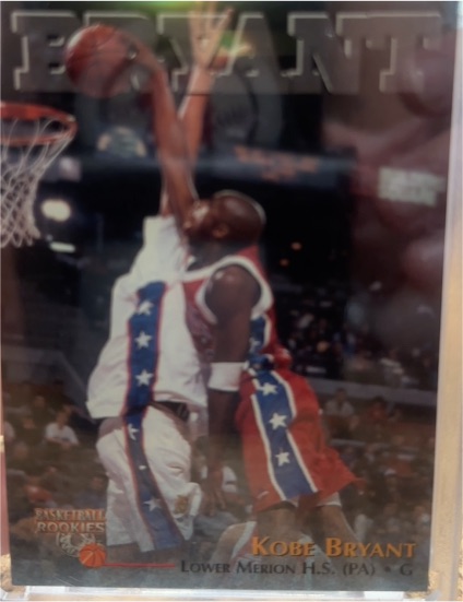 1996 Score Board Rookies #15 Kobe Bryant — front