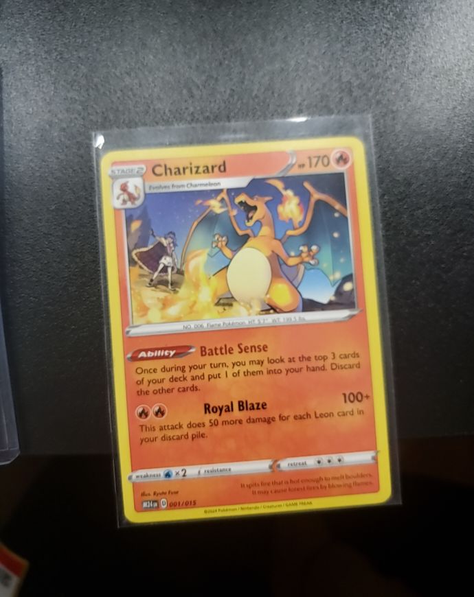 2024 McDonald's Pokémon #001 Charizard — front