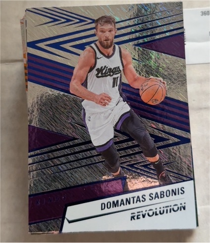 2024-25 Panini Revolution #49 Domantas Sabonis — front