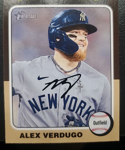 2024 Topps Heritage #275 Alex Verdugo — front