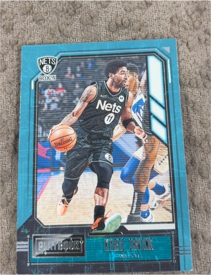 2020-21 Panini Chronicles Playbook #189 Kyrie Irving Brooklyn Nets — front