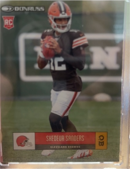 2025 Donruss Retro #R05-SDS Shedeur Sanders — front