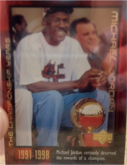 1999 Upper Deck The Championship Years #28 Michael Jordan — front