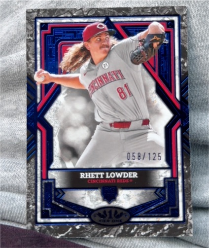 2025 Topps Tier One #94 Rhett Lowder — front