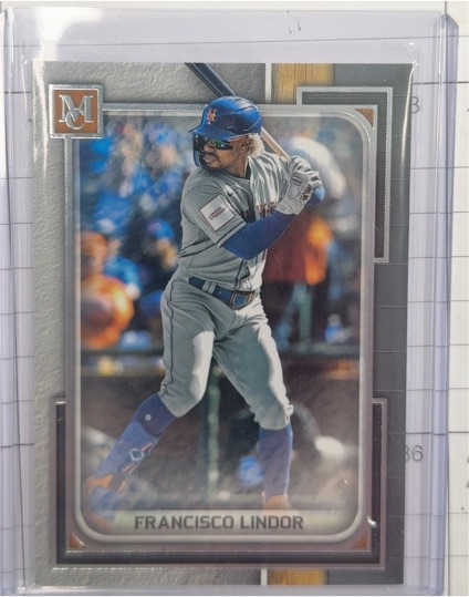 2023 Topps Museum Collection #66 Francisco Lindor — front