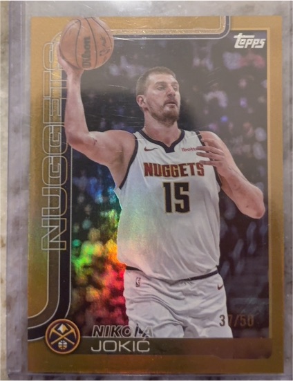 2025-26 Topps #101 Nikola Jokic — front