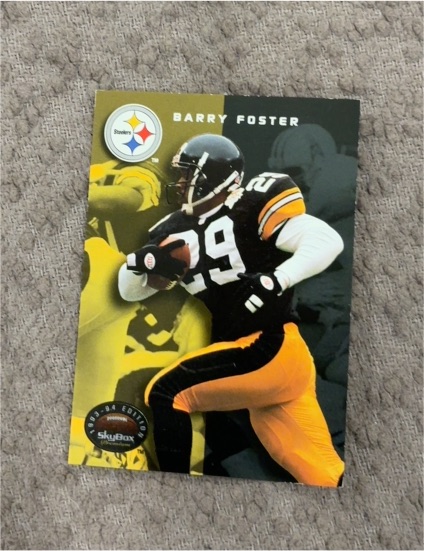 1993 SkyBox Premium Football #239 Barry Foster — front