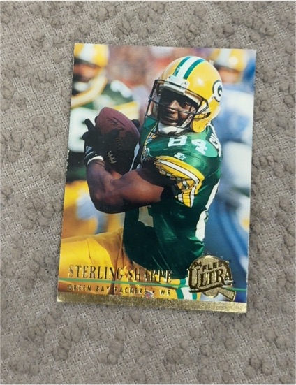 1994 Fleer Ultra #110 Sterling Sharpe — front