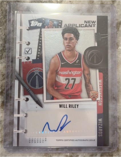2025-26 Topps Basketball #NA-WR Will Riley — front