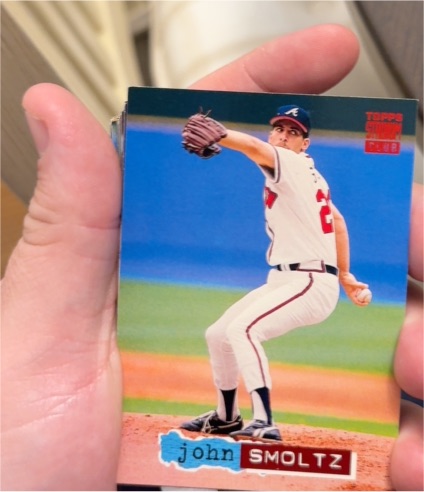 1994 Topps Stadium Club #405 John Smoltz — front