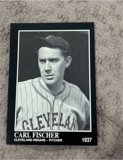 1992 The Sporting News Conlon Collection #409 Carl Fischer — front
