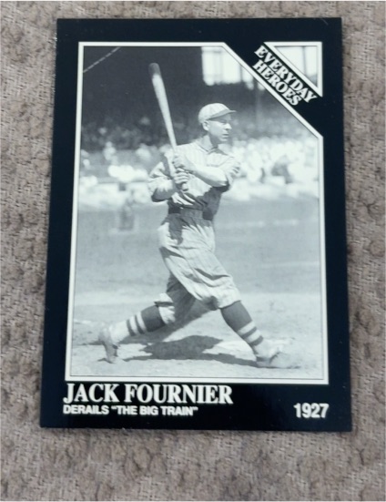 1992 The Sporting News Conlon Collection #541 Jack Fournier — front