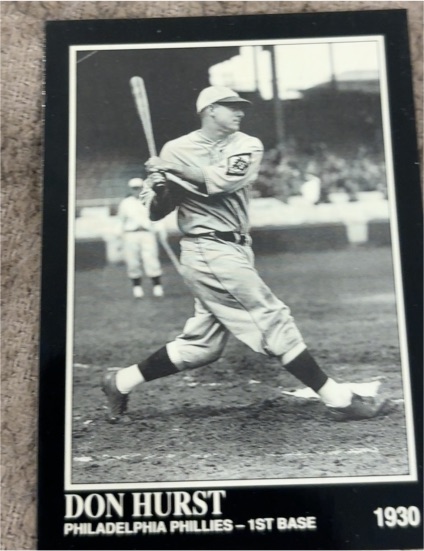 1992 Conlon Collection TSN #519 Don Hurst — front