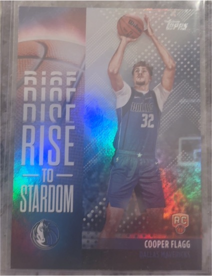 2025-26 Topps Rise to Stardom #RTS-1 Cooper Flagg — front