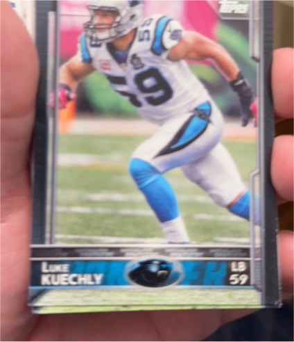 2015 Topps Chrome #26 Luke Kuechly — front