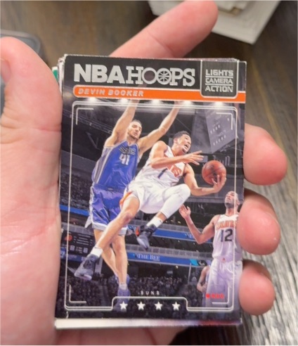 2018-19 Panini NBA Hoops Lights Camera Action #LCA-10 Devin Booker — front