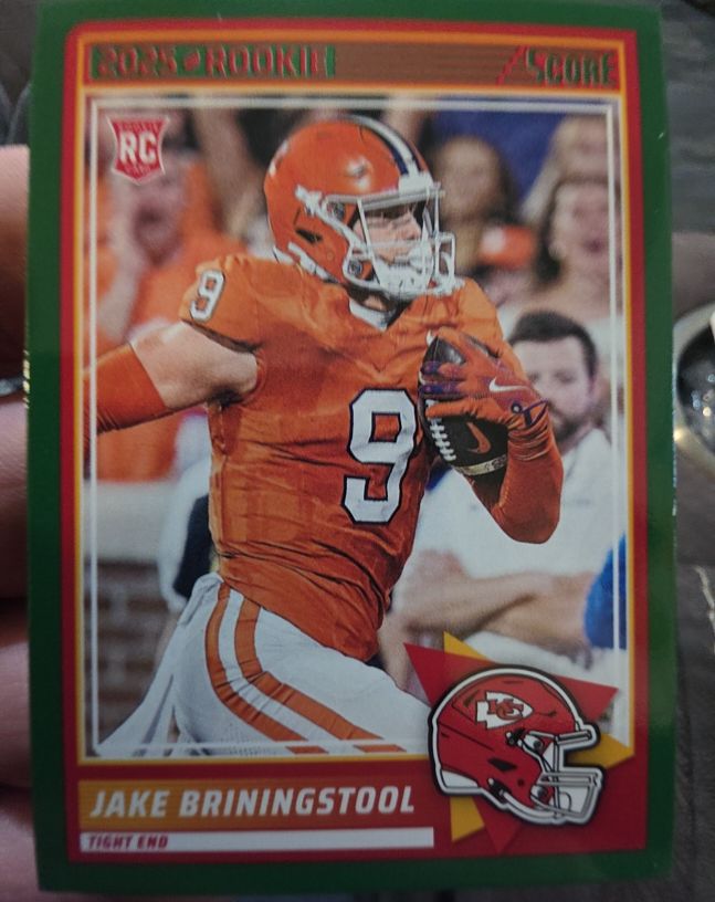 2025 Panini Score #74 Jake Briningstool — front
