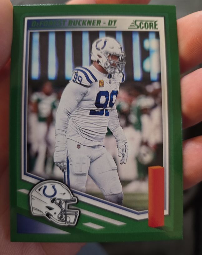 2025 Panini Score #153 DeForest Buckner — front
