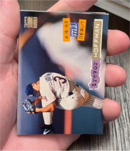 1994 Topps Stadium Club #312 Trevor Hoffman — front