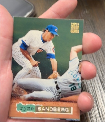 1994 Topps Stadium Club #397 Ryne Sandberg — front