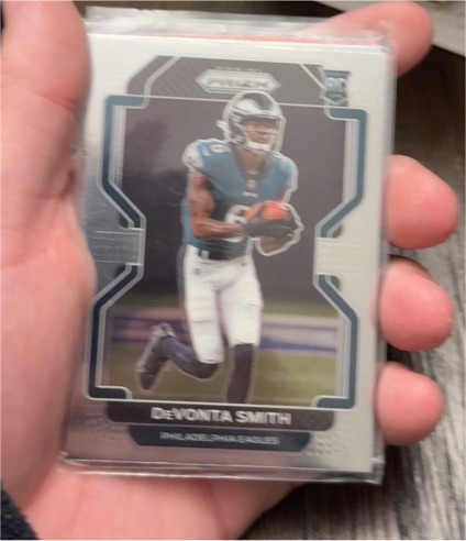 2021 Panini Prizm #335 DeVonta Smith — front