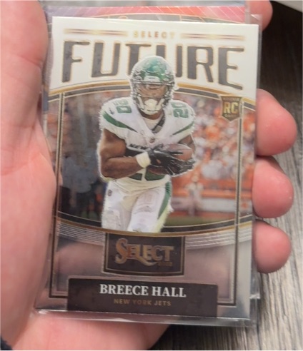 2022 Panini Select #SF-11 Breece Hall Select Future Rookie RC — front