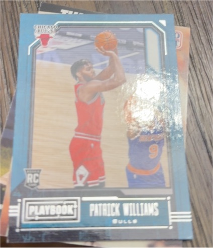 2020-21 Panini Chronicles Playbook #184 Patrick Williams — front