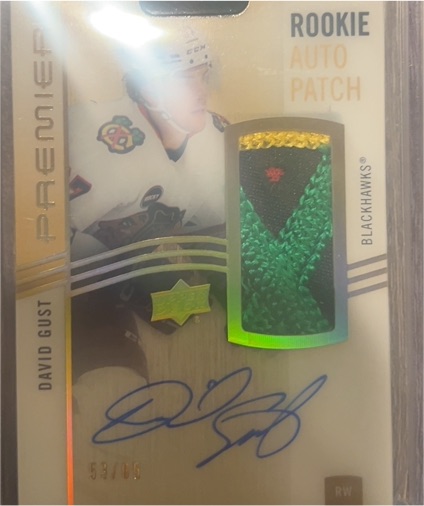 2023-24 Upper Deck Premier #53 David Gust — front
