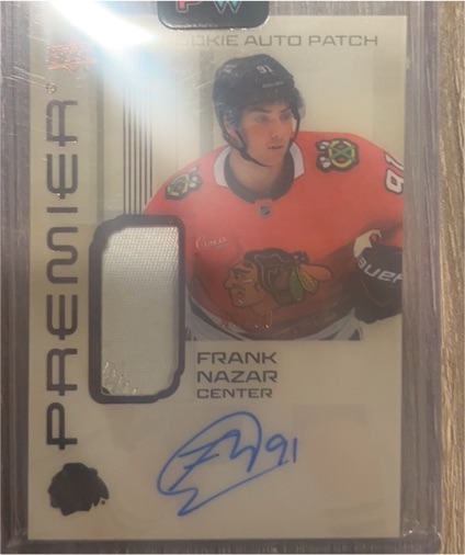 2024-25 Upper Deck Premier #AR-FN Frank Nazar — front